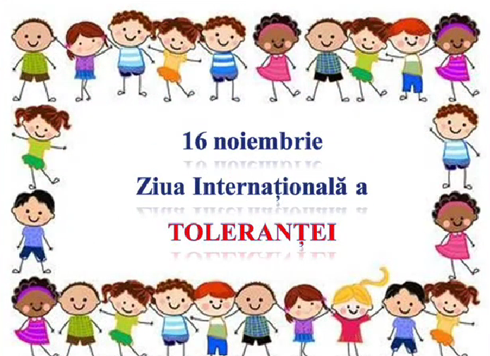 Ziua Internațională a TOLERANȚEI