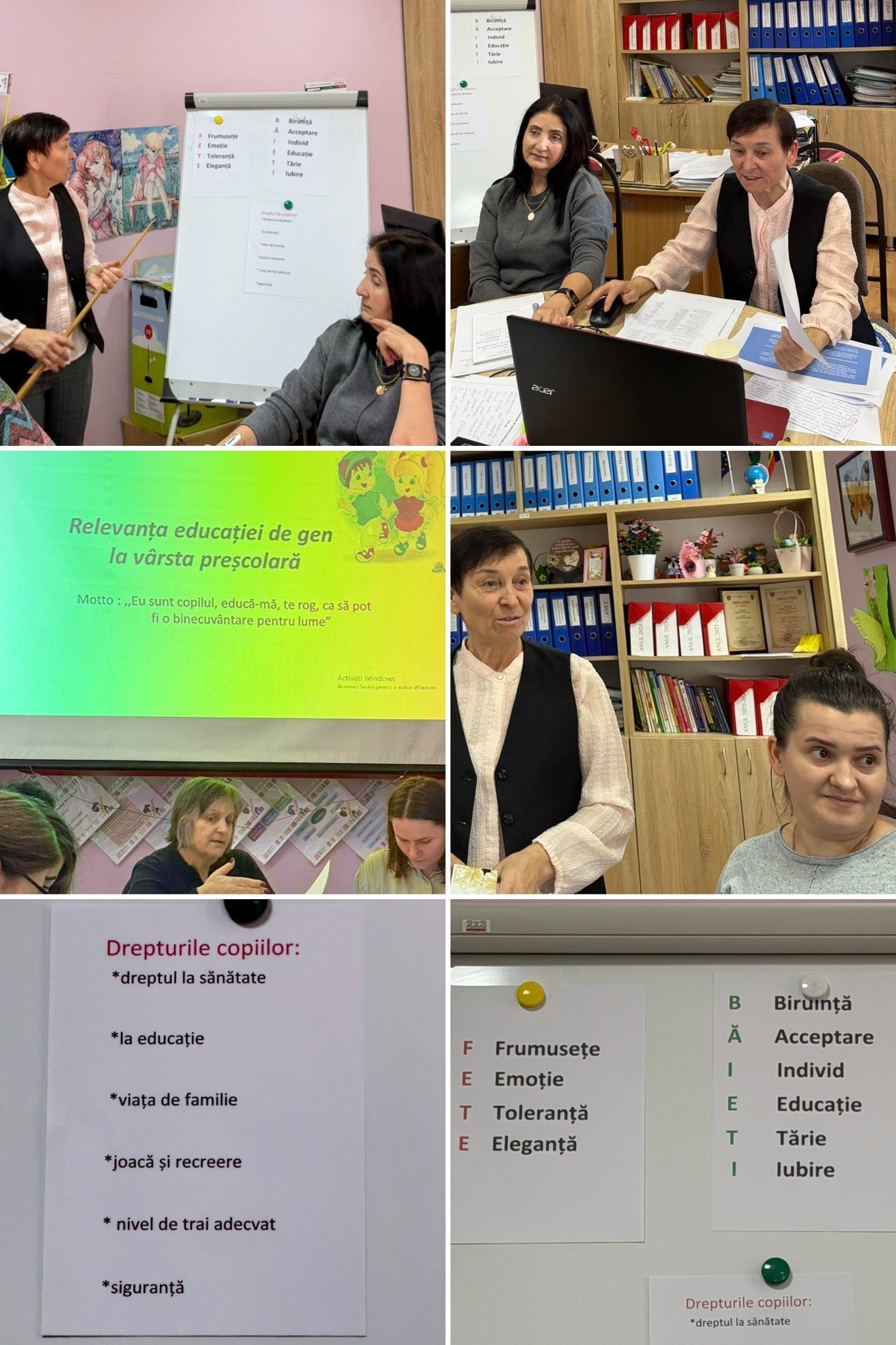 Ședință metodică cu tema ,,Relevanța educației de gen la vârsta preșcolară"