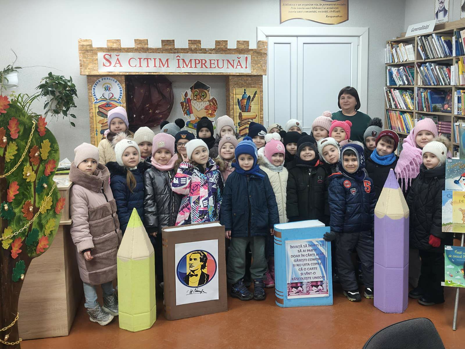 Încă o activitate frumoasă din cadrul evenimentului #Ziua Internațională a Cititului Împreună – 2026, la Biblioteca Publică Ciorescu!