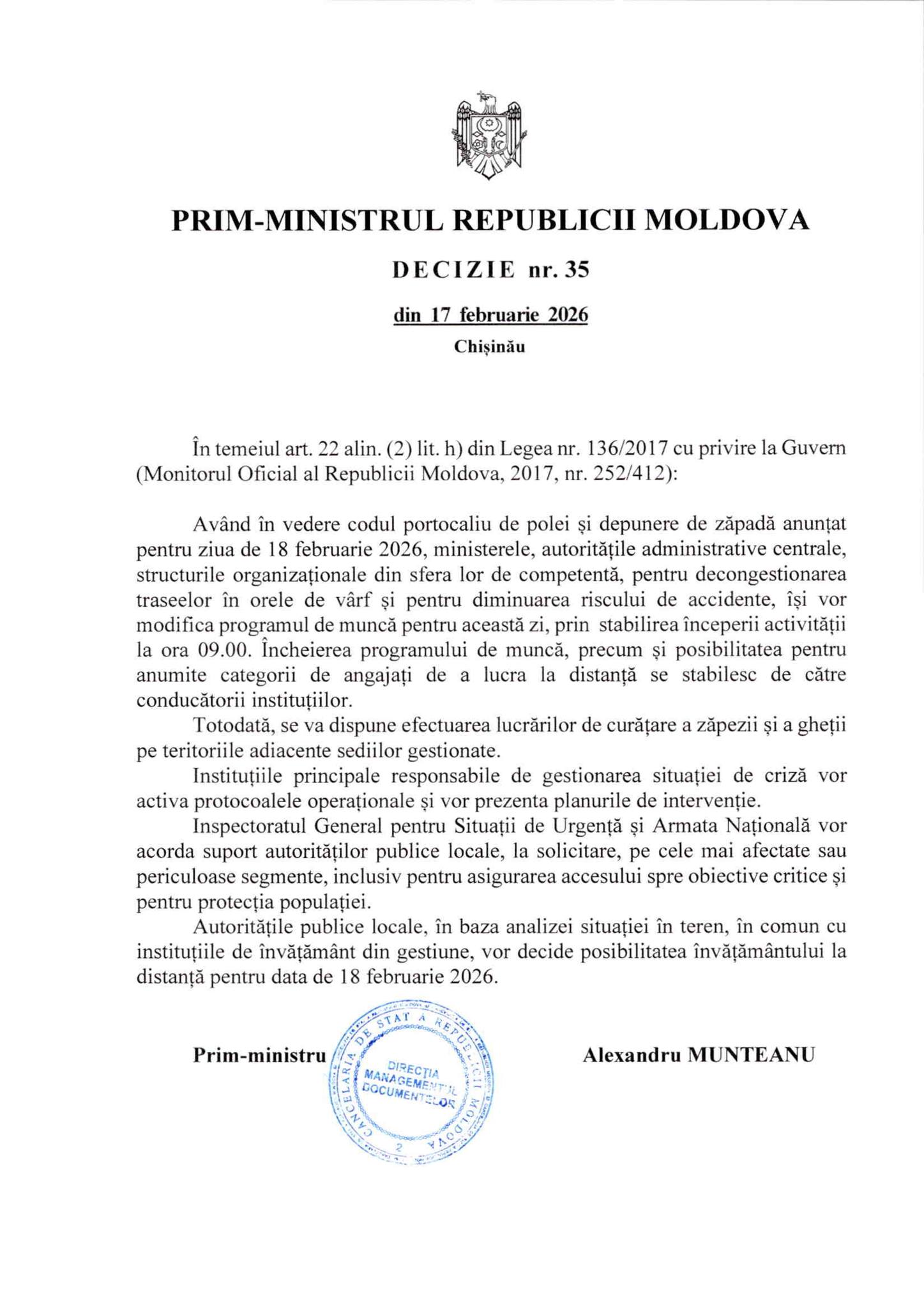 Conform ultimelor actualizări meteo, și anume a Codurilor Galben și Portocaliu emise, sunt prognozate ninsori, lapoviță și intensificări ale vântului, începând cu această noapte și mâine pe p