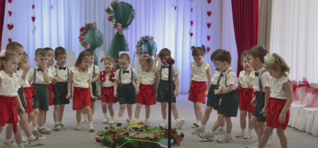 Ghioceii din grupa mică din Grădinița de copii nr. 220 Ciorescu!