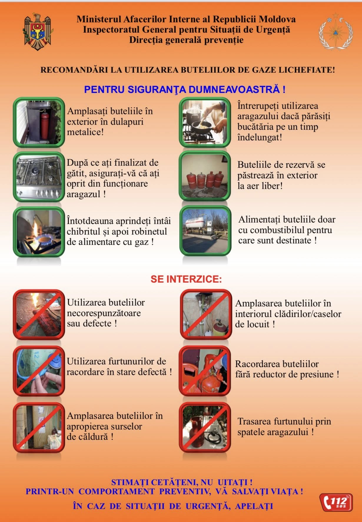 Pentru siguranța dumneavoastă!