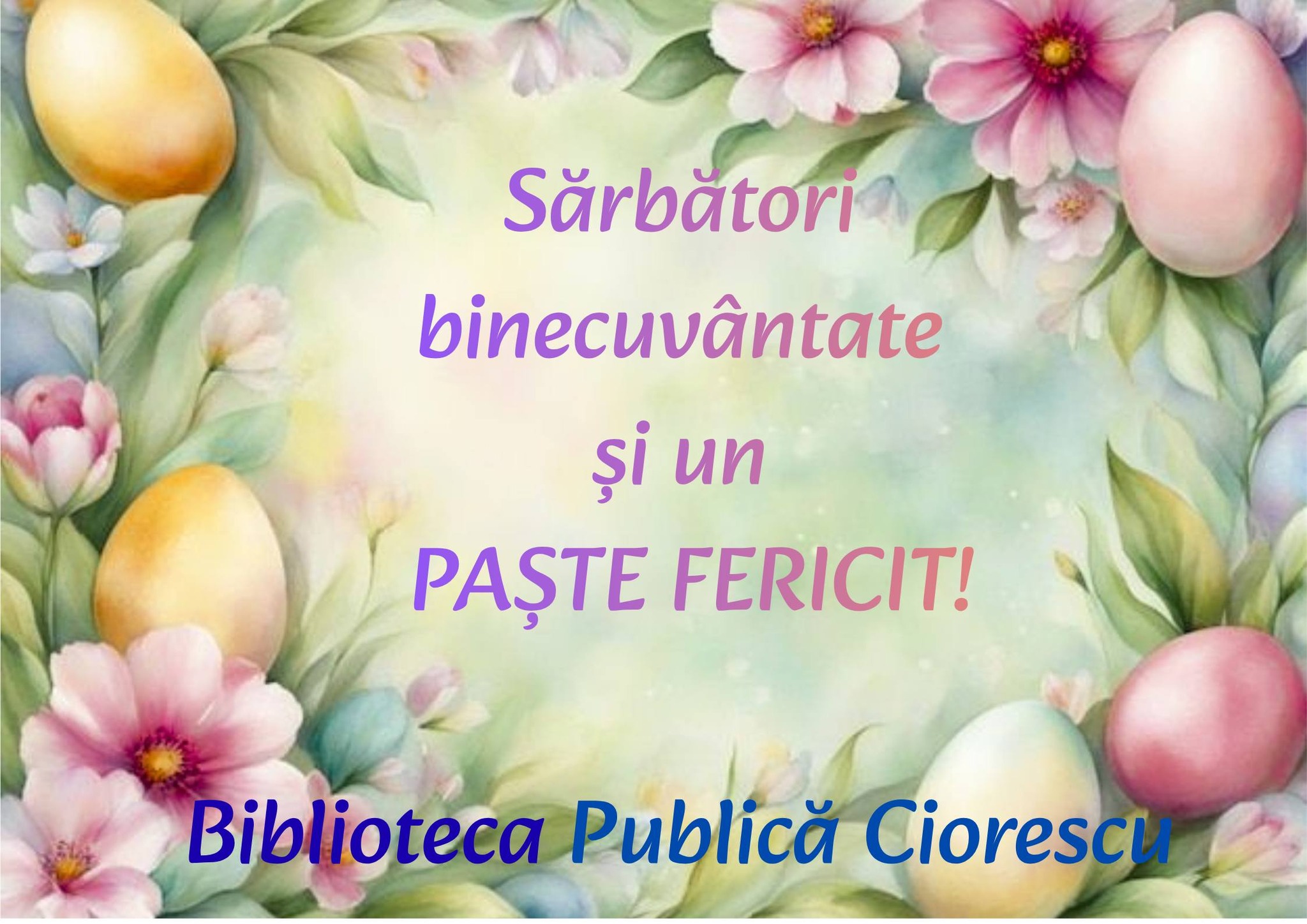 Paște fericit!
