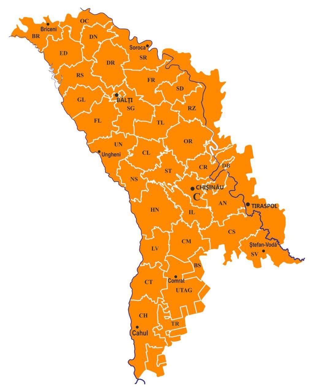 Primăria Chișinău ATENȚIONEAZĂ! Cod PORTOCALIU de intensificări ale vântului!