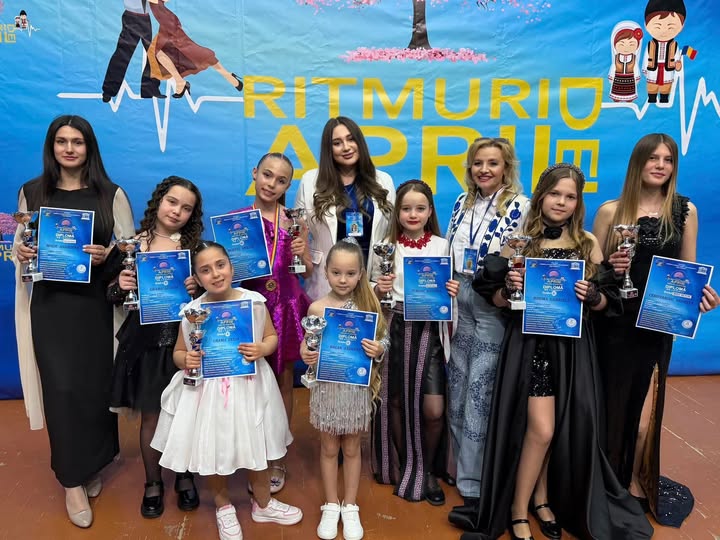Concursul Internațional de Artă „Ritmuri de April” orașul Nisporeni!
