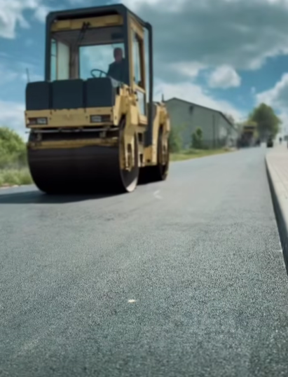 Drumul către cimitirul comunei Ciorescu, aproape finalizat!