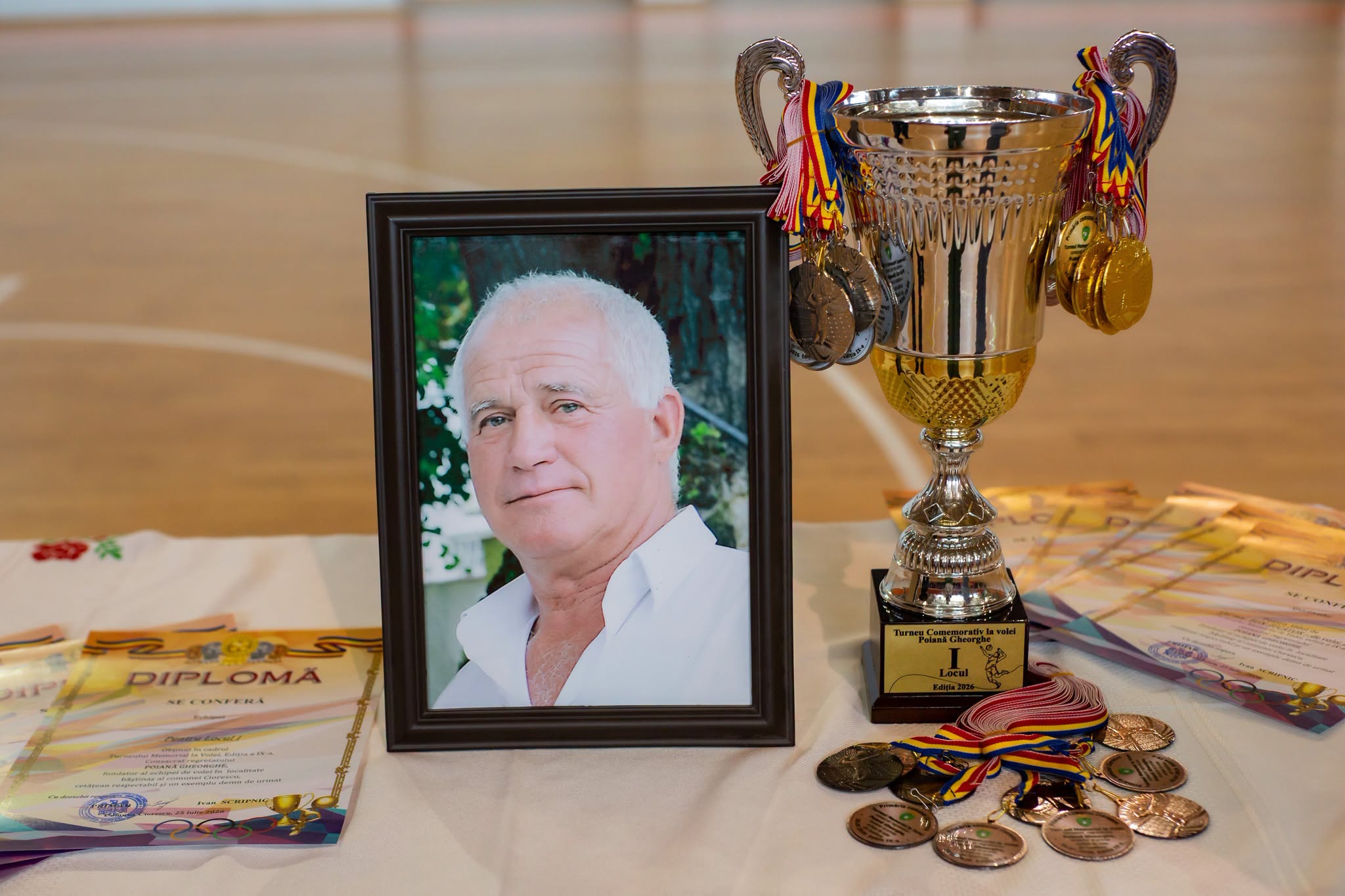 Astăzi, 25.07.2026, în incinta Complexului Sportiv FUTSAL ARENA FMF s-a desfășurat  Ediția a IX  -a a Turneului Memorial la Volei Consacrat fondatorului primei echipe de Volei din CIORESCU!
