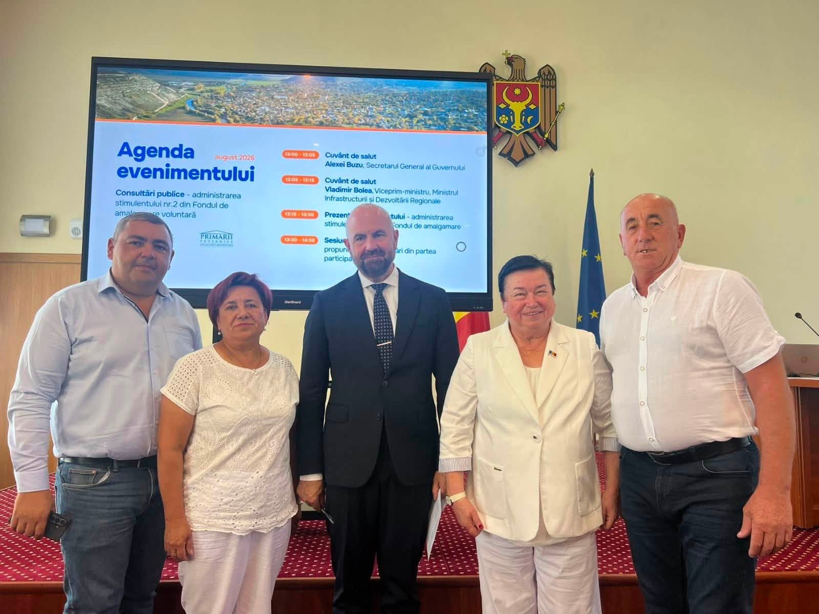 17 august 2026, primarul comunei Ciorescu, Ion Scripnic, a participat la consultările organizate la Guvern privind investițiile destinate localităților!